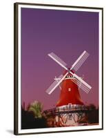 The Mill Resort Against Pink Sky, Oranjestad, Aruba-Stuart Westmoreland-Framed Photographic Print