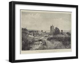 The Mill-Stream, Cerne Abbas-Henry John Yeend King-Framed Giclee Print