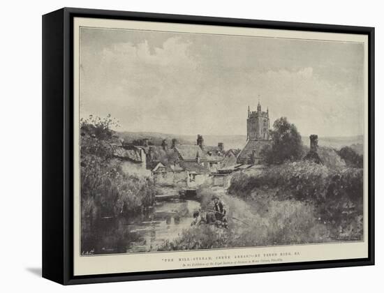 The Mill-Stream, Cerne Abbas-Henry John Yeend King-Framed Stretched Canvas