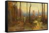 The Mill Stream, Montclair, New Jersey, C.1888-George Snr. Inness-Framed Stretched Canvas