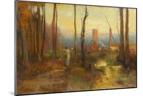 The Mill Stream, Montclair, New Jersey, C.1888-George Snr. Inness-Mounted Giclee Print