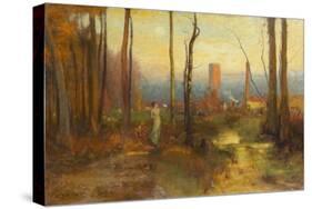 The Mill Stream, Montclair, New Jersey, C.1888-George Snr. Inness-Stretched Canvas