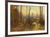 The Mill Stream, Montclair, New Jersey, C.1888-George Snr. Inness-Framed Giclee Print