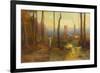 The Mill Stream, Montclair, New Jersey, C.1888-George Snr. Inness-Framed Giclee Print