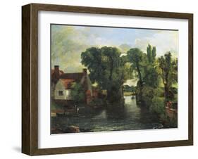 The Mill Stream, Willy Lott's House-John Constable-Framed Premium Giclee Print