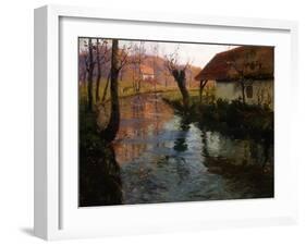 The Mill Stream-Fritz Thaulow-Framed Giclee Print