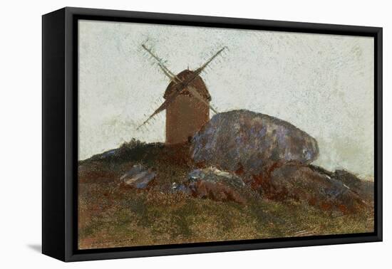 The Mill-Odilon Redon-Framed Stretched Canvas