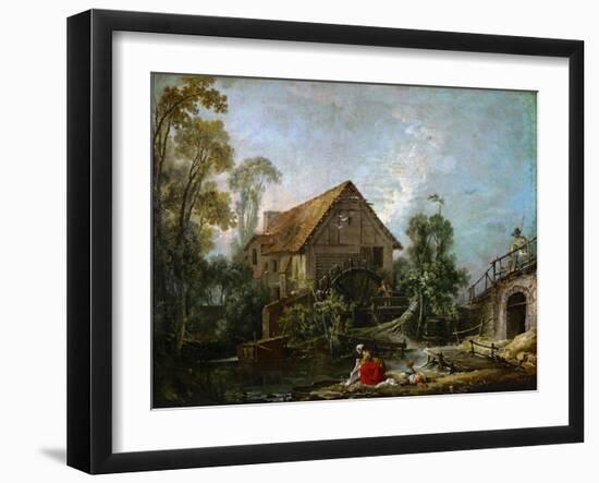 The Mill-François Boucher-Framed Giclee Print