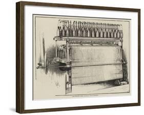 The Millar Loom, Showing Weft-Carriers-null-Framed Giclee Print