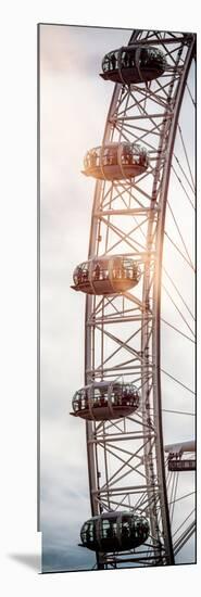 The Millennium Wheel / London Eye - City of London - UK - England - United Kingdom - Door Poster-Philippe Hugonnard-Mounted Photographic Print