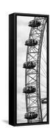 The Millennium Wheel / London Eye - City of London - UK - England - United Kingdom - Door Poster-Philippe Hugonnard-Framed Stretched Canvas