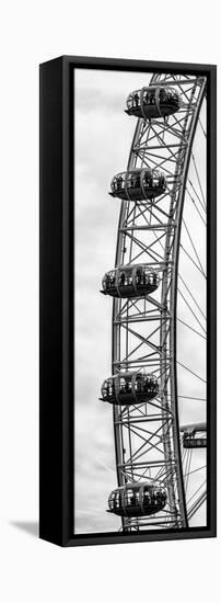 The Millennium Wheel / London Eye - City of London - UK - England - United Kingdom - Door Poster-Philippe Hugonnard-Framed Stretched Canvas