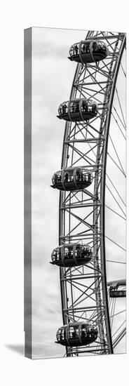 The Millennium Wheel / London Eye - City of London - UK - England - United Kingdom - Door Poster-Philippe Hugonnard-Stretched Canvas