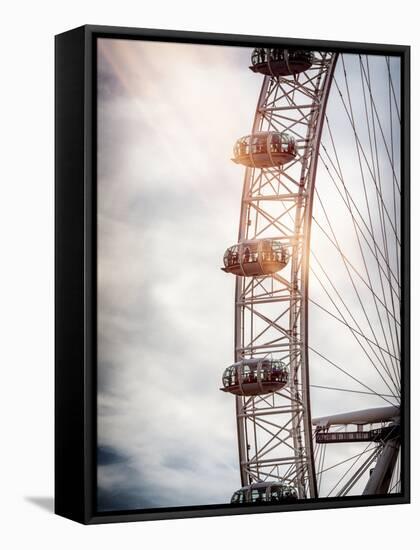 The Millennium Wheel / London Eye - City of London - UK - England - United Kingdom - Europe-Philippe Hugonnard-Framed Stretched Canvas