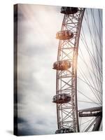 The Millennium Wheel / London Eye - City of London - UK - England - United Kingdom - Europe-Philippe Hugonnard-Stretched Canvas
