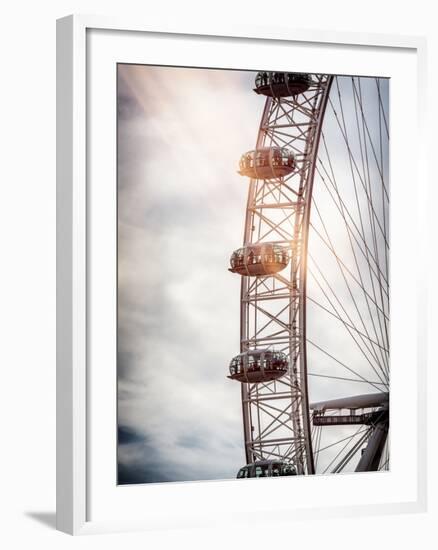 The Millennium Wheel / London Eye - City of London - UK - England - United Kingdom - Europe-Philippe Hugonnard-Framed Photographic Print