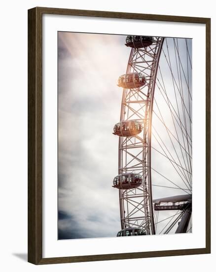 The Millennium Wheel / London Eye - City of London - UK - England - United Kingdom - Europe-Philippe Hugonnard-Framed Photographic Print