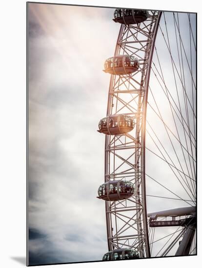 The Millennium Wheel / London Eye - City of London - UK - England - United Kingdom - Europe-Philippe Hugonnard-Mounted Photographic Print