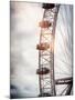 The Millennium Wheel / London Eye - City of London - UK - England - United Kingdom - Europe-Philippe Hugonnard-Mounted Photographic Print