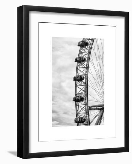 The Millennium Wheel / London Eye - City of London - UK - England - United Kingdom - Europe-Philippe Hugonnard-Framed Art Print