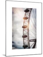 The Millennium Wheel / London Eye - City of London - UK - England - United Kingdom - Europe-Philippe Hugonnard-Mounted Art Print