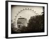 The Millennium Wheel View - UK Landscape - London - UK - England - United Kingdom - Europe-Philippe Hugonnard-Framed Photographic Print