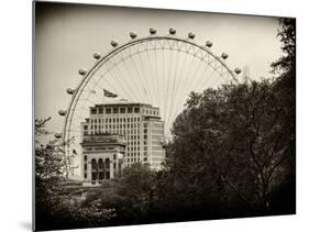 The Millennium Wheel View - UK Landscape - London - UK - England - United Kingdom - Europe-Philippe Hugonnard-Mounted Photographic Print