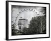 The Millennium Wheel View - UK Landscape - London - UK - England - United Kingdom - Europe-Philippe Hugonnard-Framed Photographic Print