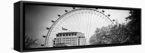 The Millennium Wheel View - UK Landscape - London - UK - England - United Kingdom - Europe-Philippe Hugonnard-Framed Stretched Canvas