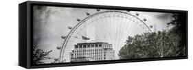 The Millennium Wheel View - UK Landscape - London - UK - England - United Kingdom - Europe-Philippe Hugonnard-Framed Stretched Canvas