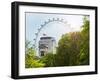 The Millennium Wheel View - UK Landscape - London - UK - England - United Kingdom - Europe-Philippe Hugonnard-Framed Art Print