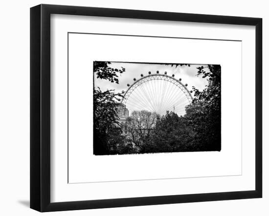 The Millennium Wheel View - UK Landscape - London - UK - England - United Kingdom - Europe-Philippe Hugonnard-Framed Art Print