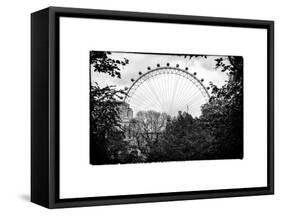 The Millennium Wheel View - UK Landscape - London - UK - England - United Kingdom - Europe-Philippe Hugonnard-Framed Stretched Canvas