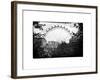 The Millennium Wheel View - UK Landscape - London - UK - England - United Kingdom - Europe-Philippe Hugonnard-Framed Art Print