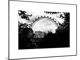 The Millennium Wheel View - UK Landscape - London - UK - England - United Kingdom - Europe-Philippe Hugonnard-Mounted Art Print