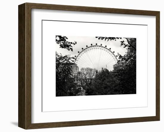 The Millennium Wheel View - UK Landscape - London - UK - England - United Kingdom - Europe-Philippe Hugonnard-Framed Art Print