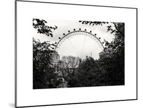 The Millennium Wheel View - UK Landscape - London - UK - England - United Kingdom - Europe-Philippe Hugonnard-Mounted Art Print