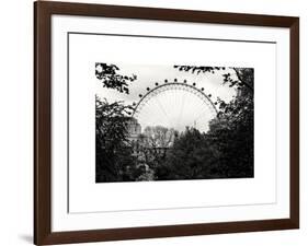 The Millennium Wheel View - UK Landscape - London - UK - England - United Kingdom - Europe-Philippe Hugonnard-Framed Art Print