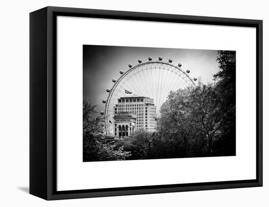 The Millennium Wheel View - UK Landscape - London - UK - England - United Kingdom - Europe-Philippe Hugonnard-Framed Stretched Canvas