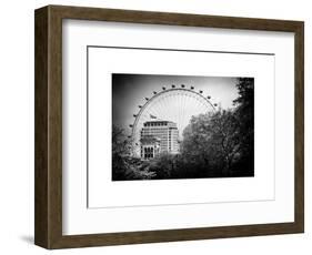 The Millennium Wheel View - UK Landscape - London - UK - England - United Kingdom - Europe-Philippe Hugonnard-Framed Art Print