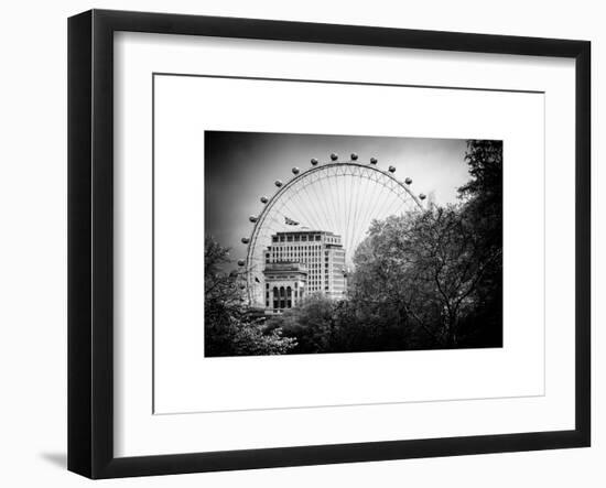 The Millennium Wheel View - UK Landscape - London - UK - England - United Kingdom - Europe-Philippe Hugonnard-Framed Art Print