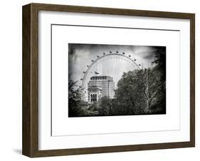 The Millennium Wheel View - UK Landscape - London - UK - England - United Kingdom - Europe-Philippe Hugonnard-Framed Art Print