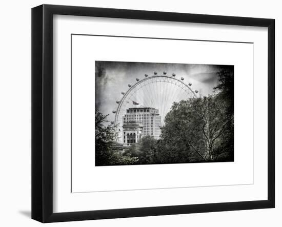 The Millennium Wheel View - UK Landscape - London - UK - England - United Kingdom - Europe-Philippe Hugonnard-Framed Art Print