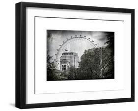 The Millennium Wheel View - UK Landscape - London - UK - England - United Kingdom - Europe-Philippe Hugonnard-Framed Art Print
