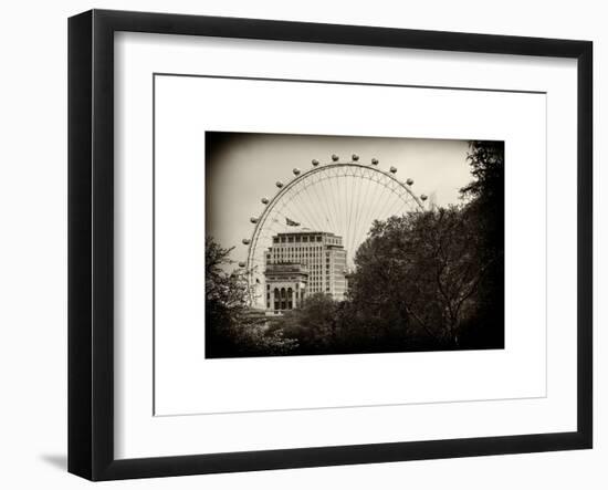 The Millennium Wheel View - UK Landscape - London - UK - England - United Kingdom - Europe-Philippe Hugonnard-Framed Art Print