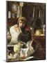 The Miller's Daughter-Antonio Mancini-Mounted Giclee Print
