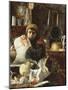 The Miller's Daughter-Antonio Mancini-Mounted Giclee Print