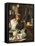 The Miller's Daughter-Antonio Mancini-Framed Stretched Canvas