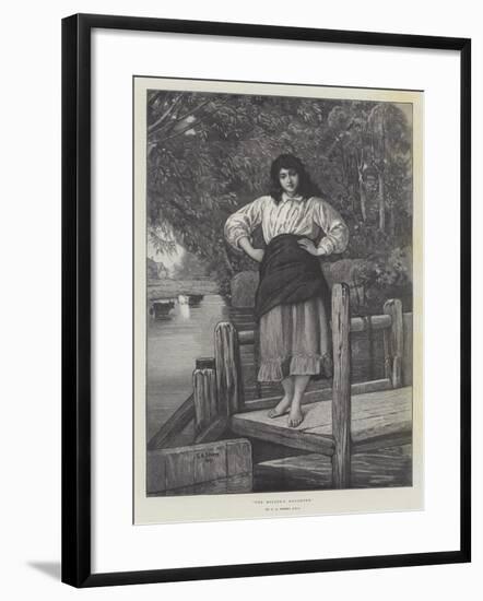 The Miller's Daughter-George Adolphus Storey-Framed Giclee Print