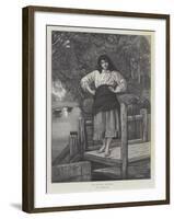 The Miller's Daughter-George Adolphus Storey-Framed Giclee Print